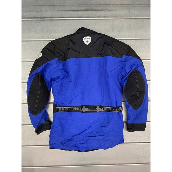 Polaris Snowmobile Xplorer Jacket Mens MT Blue Black Insulated Winter Coat - Picture 15 of 15